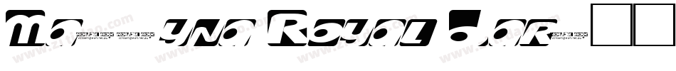 Maszyna Royal Dark字体转换